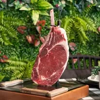 Tomahawk a la parrilla