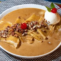 Crepas de dulce de leche