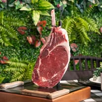 Tomahawk a la parrilla